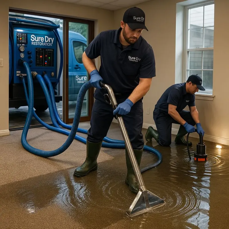 Water Extraction and Removal process in Belgium, WI